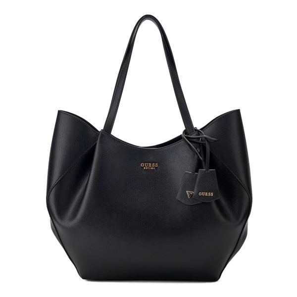 Guess Sac cabas Amorette avec pochette intrieure - UNICAN Noir- Ref 149 €